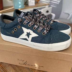 Women denim sneakers